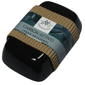 Jabón artesanal de Carbón Activado 