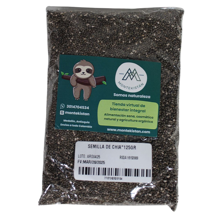 SEMILLAS DE CHIA 125 g 1