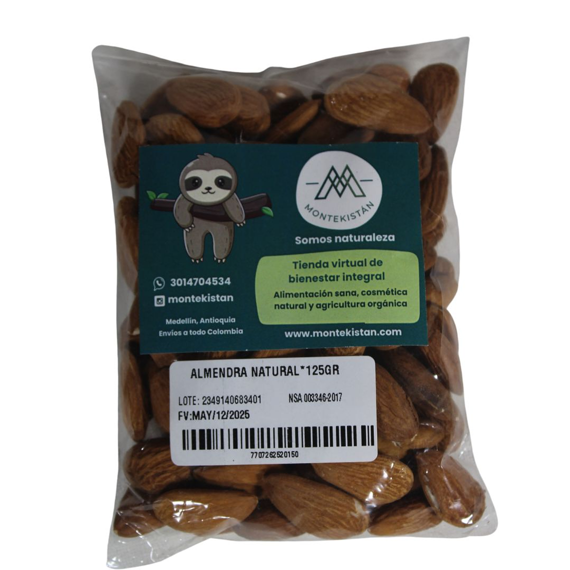 Almendra Natural 125 g 1