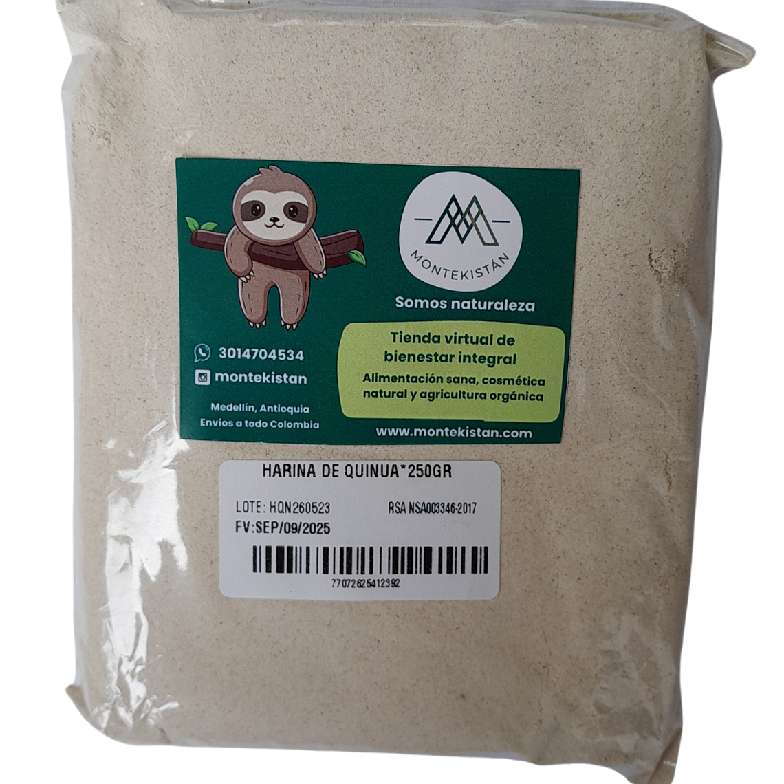 Harina de Quinua 250 gr 1