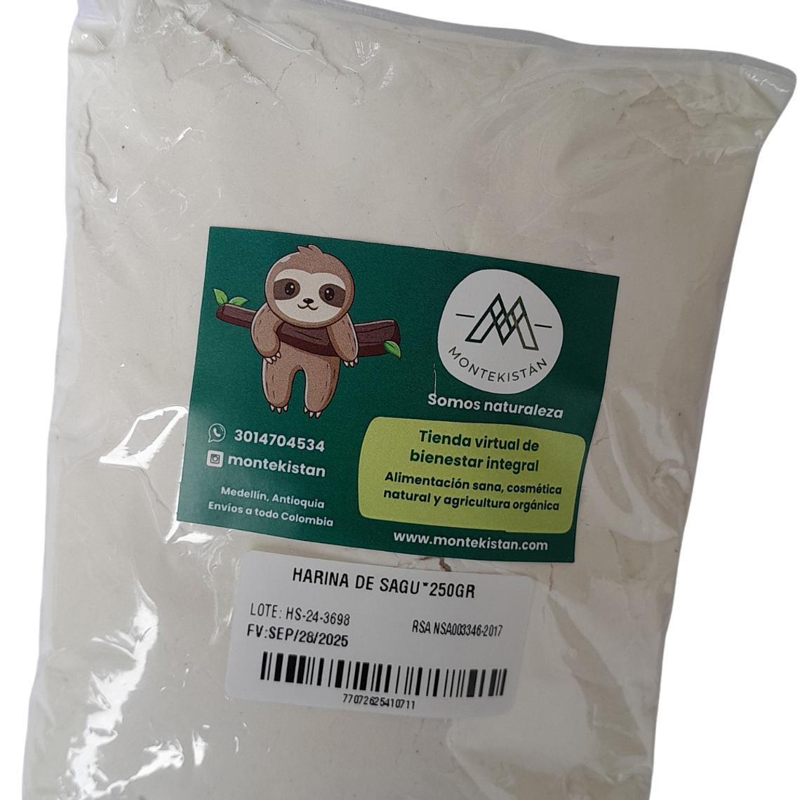 Harina de Sagú 250 gr 1