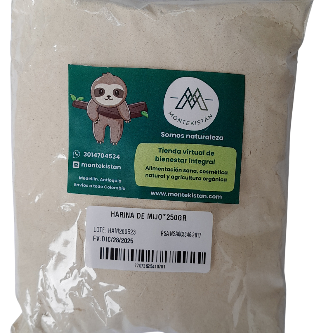 Harina de Mijo 250 gr 1