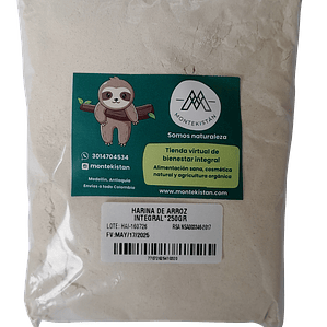 Harina de Arroz Integral 250 gr