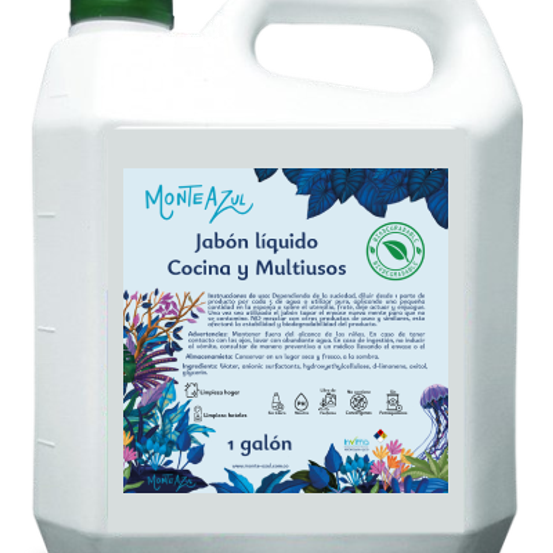 Jabón Cocina Multiusos 1 galón 1