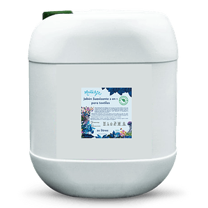 Jabón Suavizante 2 en 1 para textiles 20 litros