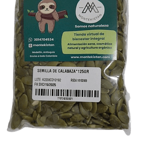 Semillas de Calabaza 125 gr