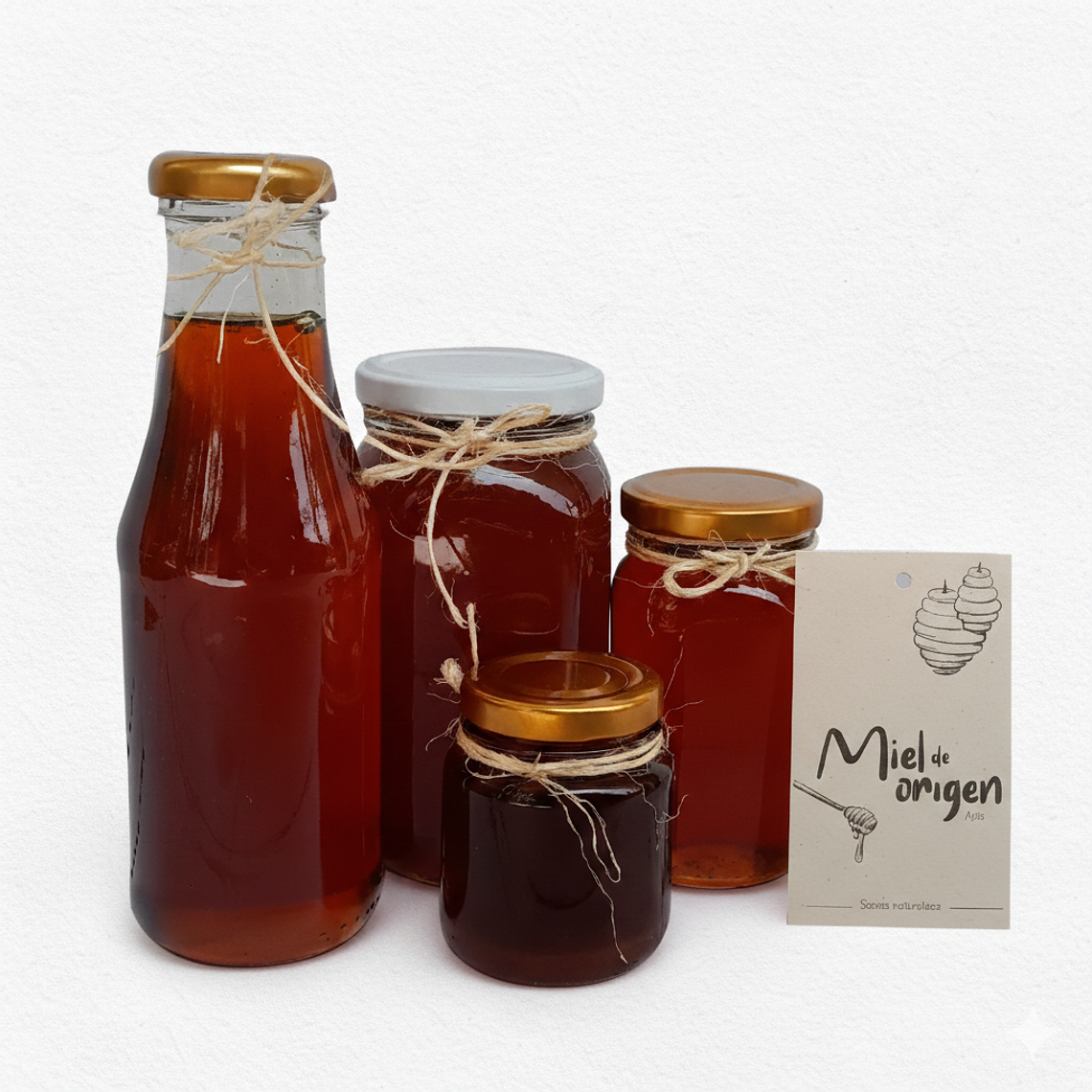 Miel de abeja 100% pura - crudas 2