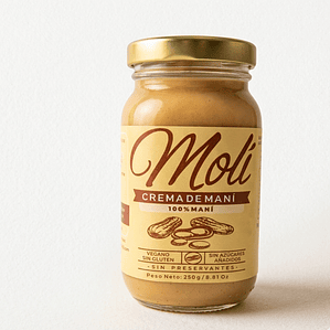 Mantequilla 100% Maní - Moli 