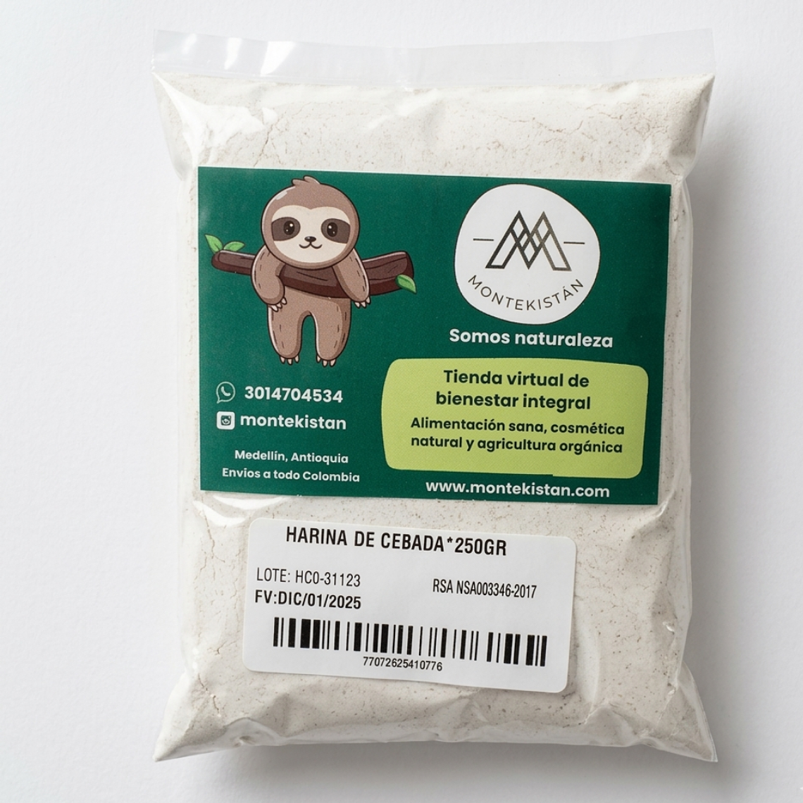 Harina de Cebada 250 gr 1