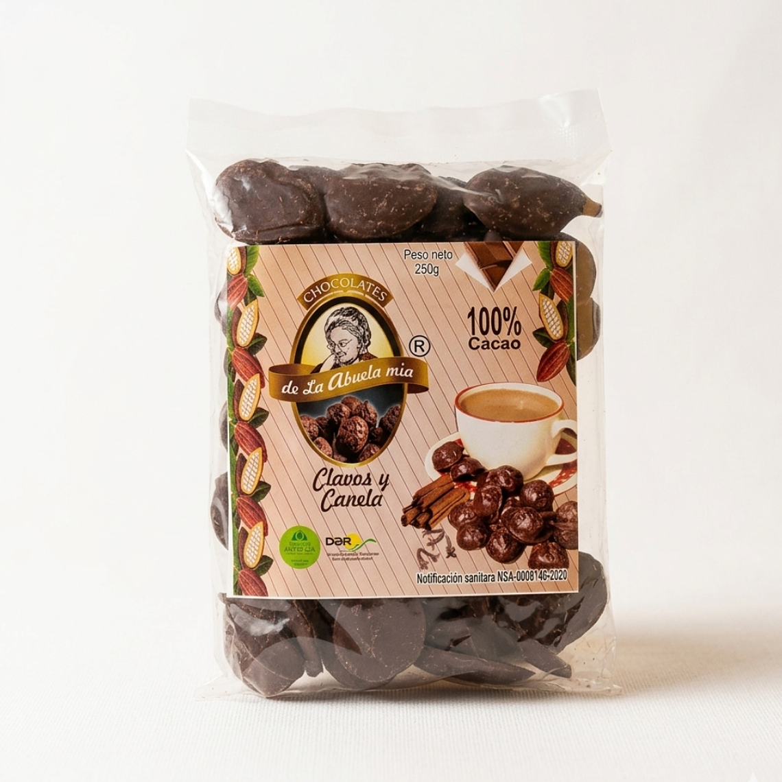 Chocolate artesanal de la abuela mía en bola 100% cacao 2