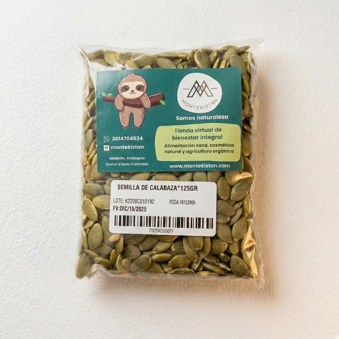 Semillas de Calabaza 125 gr 1