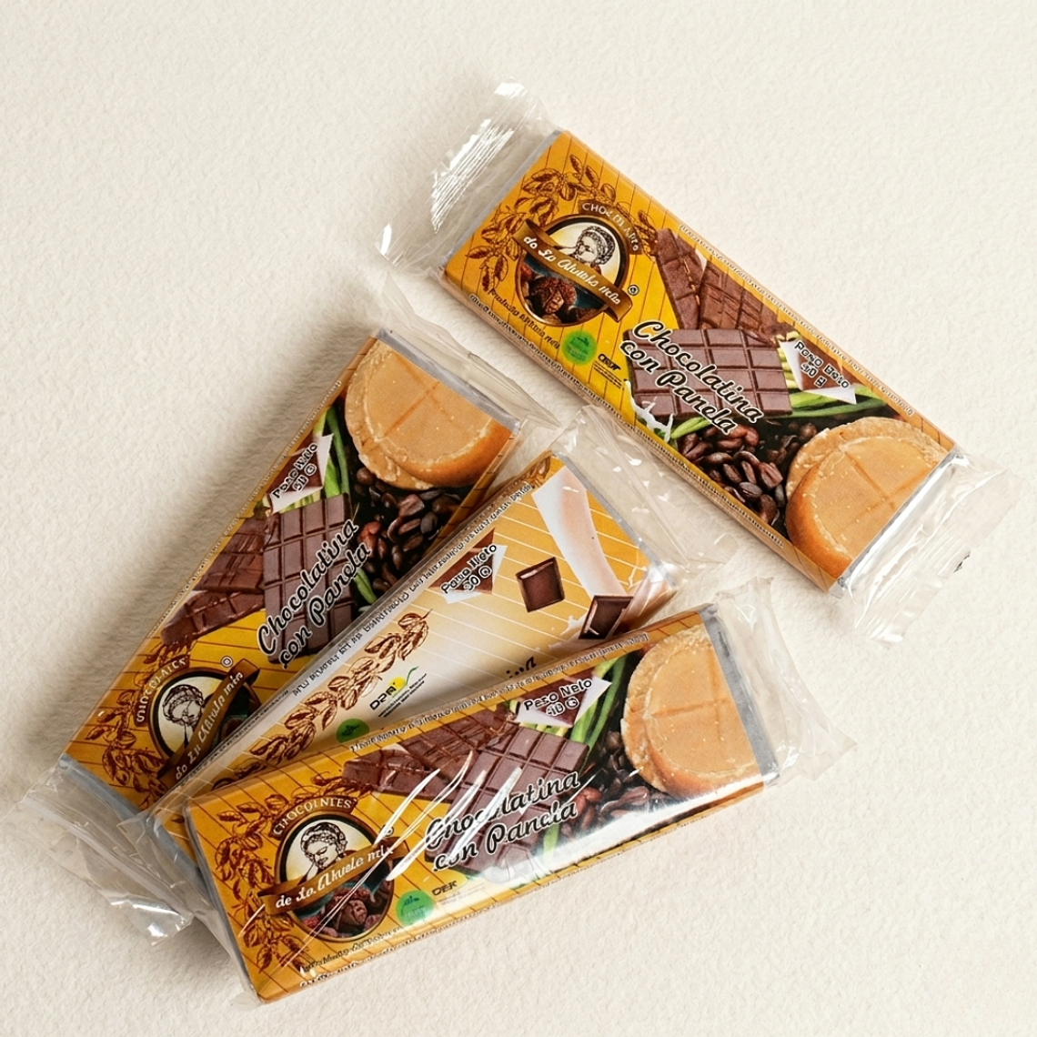 PACK DE 4 CHOCOLATINAS PEQUEÑAS 1