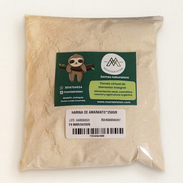 Harina de amaranto 250 g  1