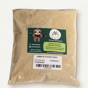 Harina de plátano 250 g