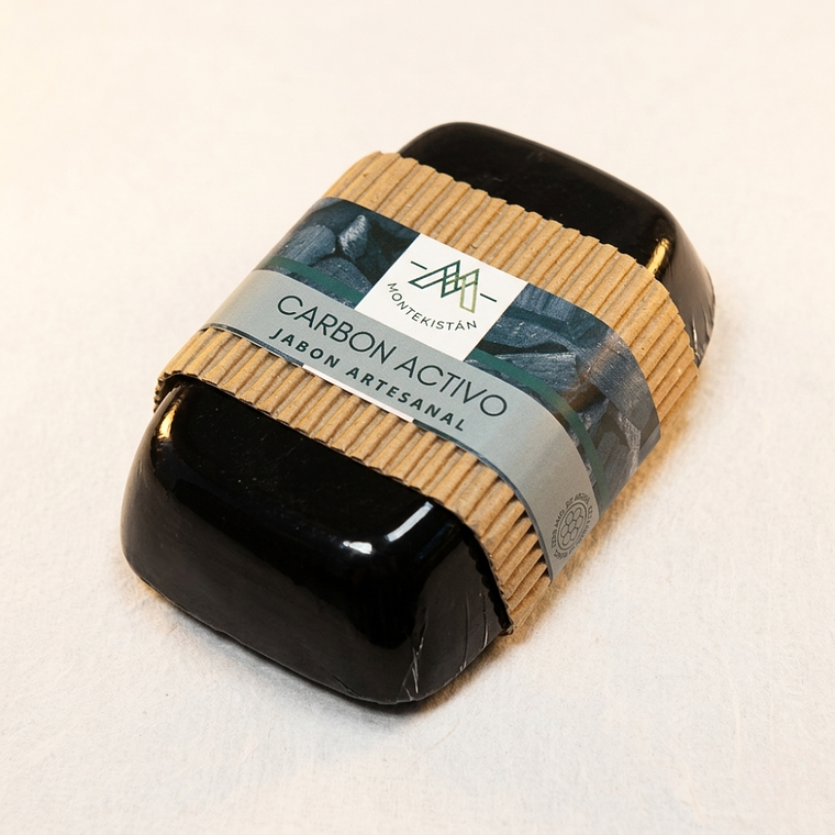Jabón artesanal de Carbón Activado  1