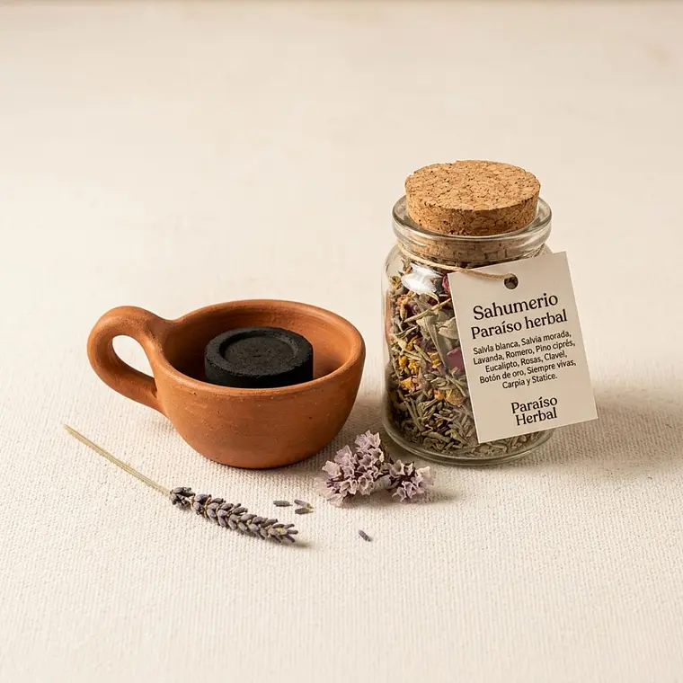 Sahumerio Paraíso herbal 1