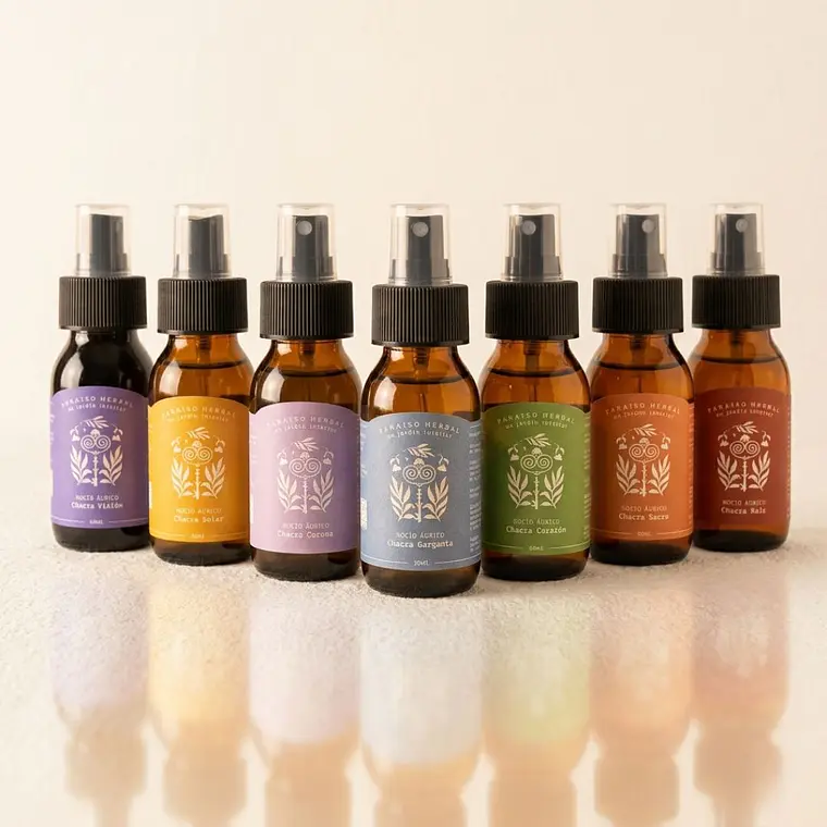 Kit de Brumas Áuricas para Chakras | Meditación y Bienestar | Colombia 1