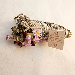 Sahumerio Amor y Armonía – Plantas Dulces 60 g | Paraíso Herbal | Colombia