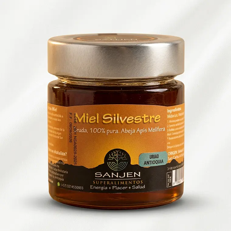 Miel de abejas 100% pura | San Jen | Colombia 2