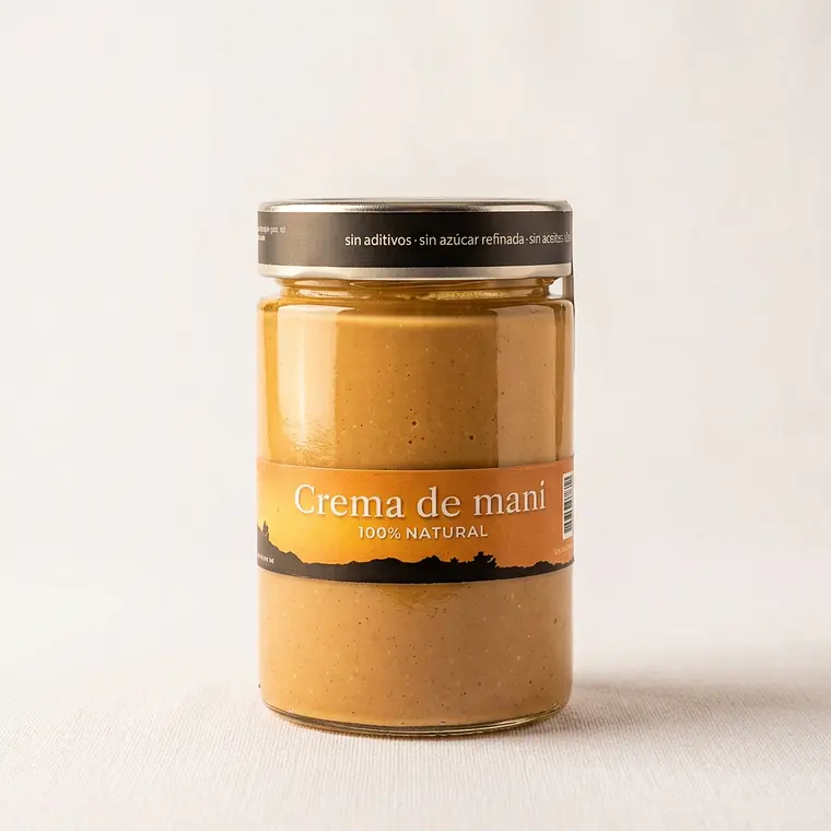 Crema de Maní con toque de miel, vainilla natural y sal marina 3