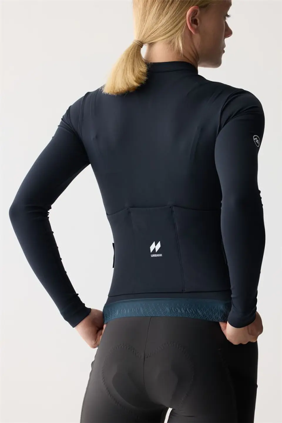 Tricota manga larga REKI Black Blue Women 2