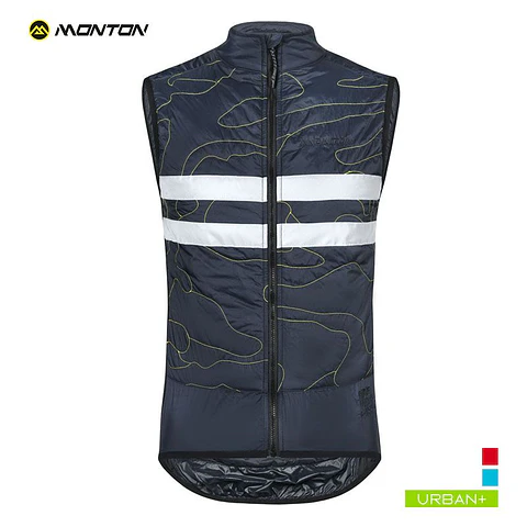Cortavientos sin manga térmico Lesa Vest Blue