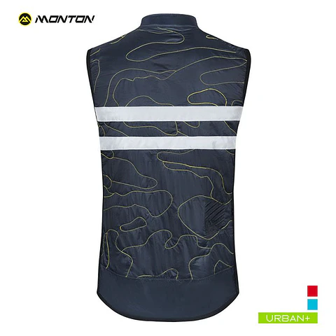 Cortavientos sin manga térmico Lesa Vest Blue