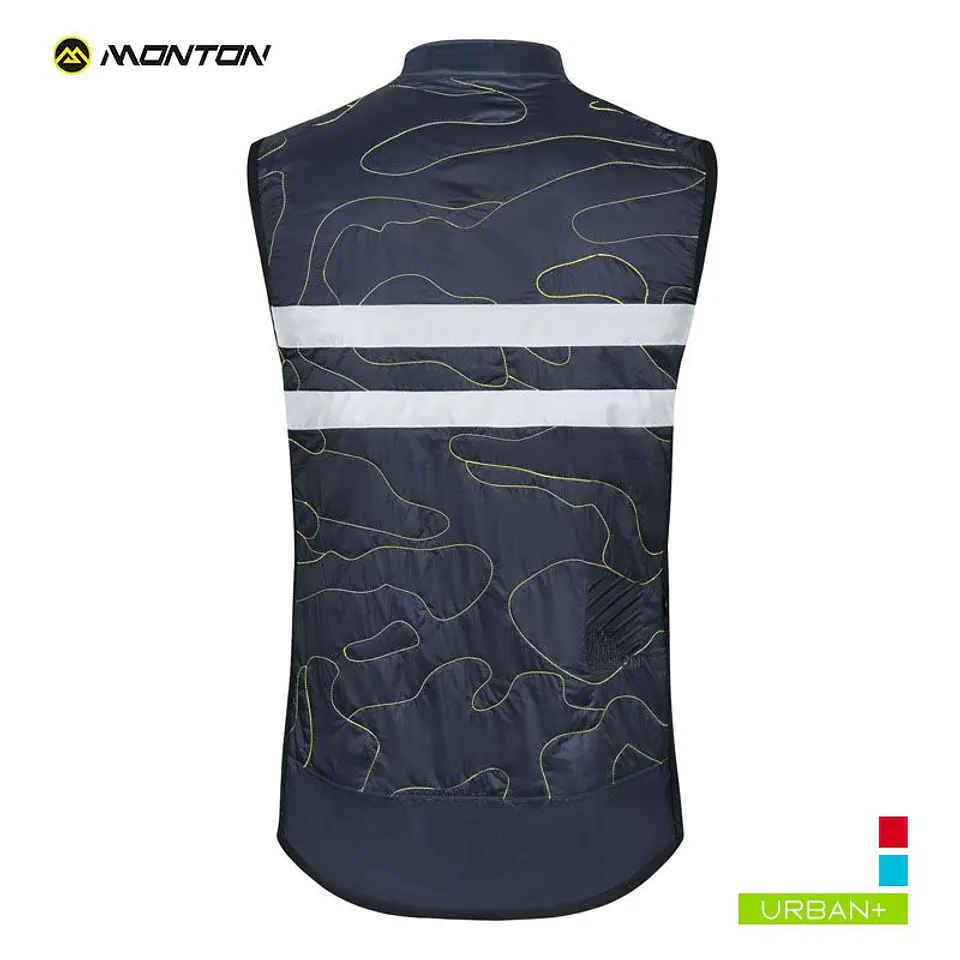 Cortavientos sin manga térmico Lesa Vest Blue 2