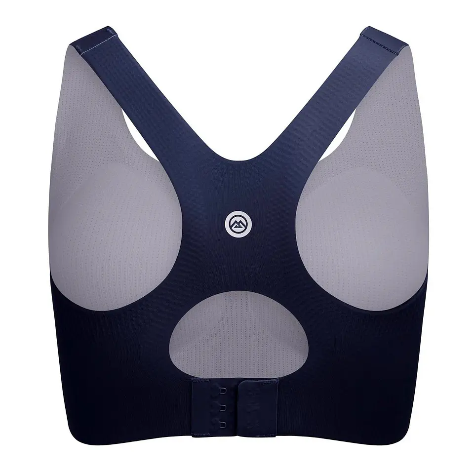 Peto deportivo Active Flow Sports Bra Azul Marino 2