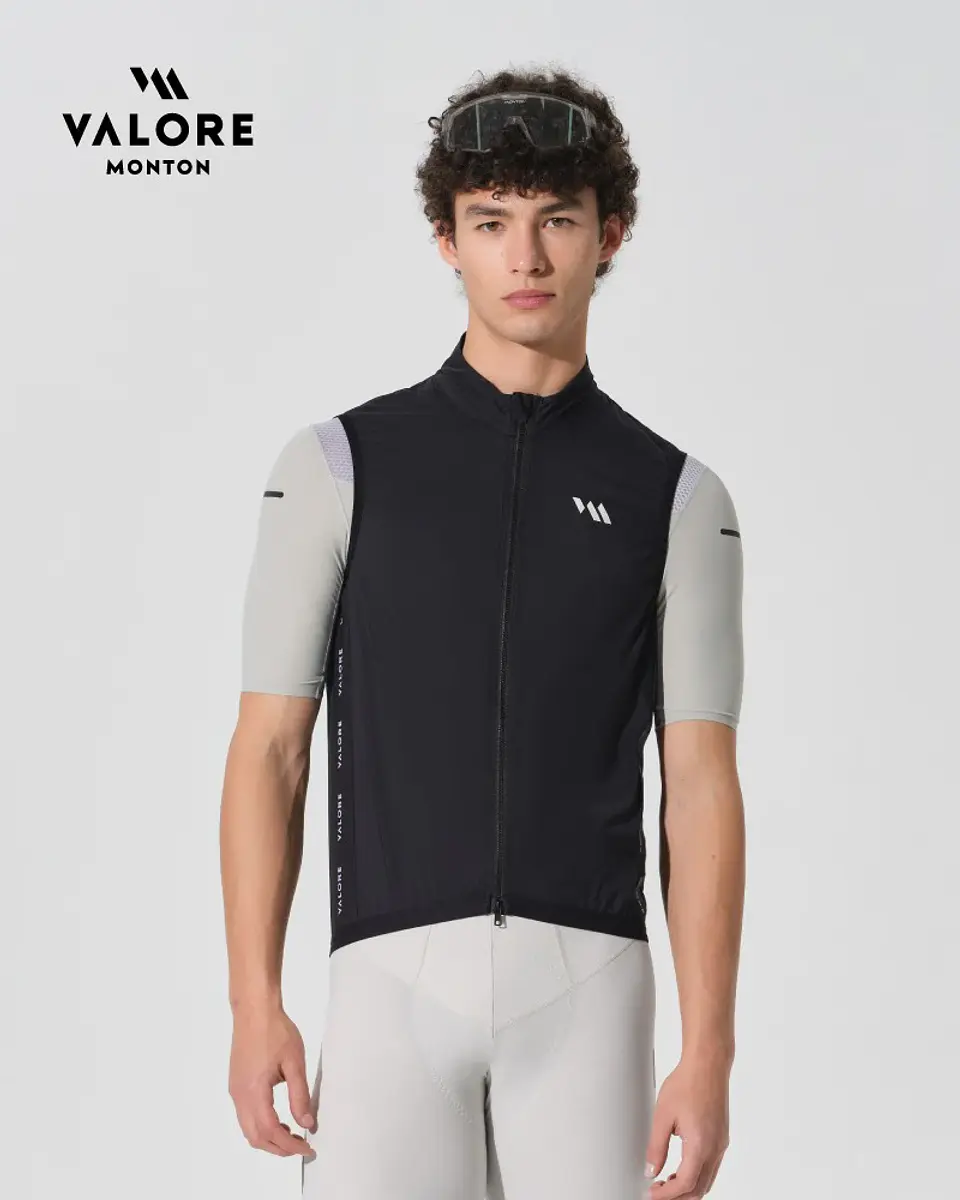 Cortaviento sin mangas VALORE Aerovia Black 1