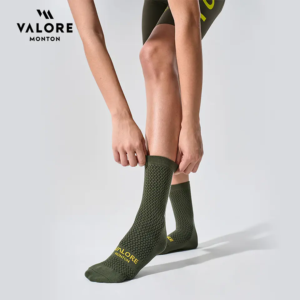 Calceta VALORE Era Knitting Army Green 3