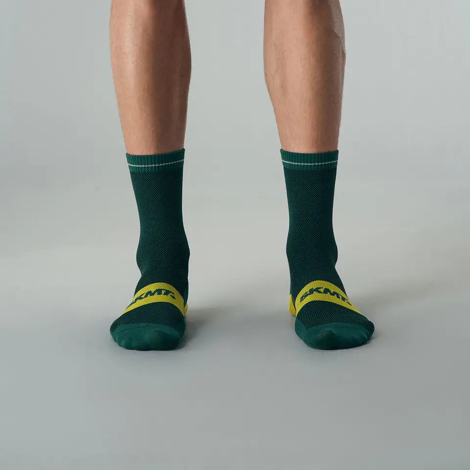 Calcetas SKMT Flux Block Knitting Green 1