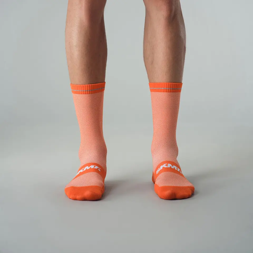 Calcetas SKMT Flux Block Knitting Orange 1