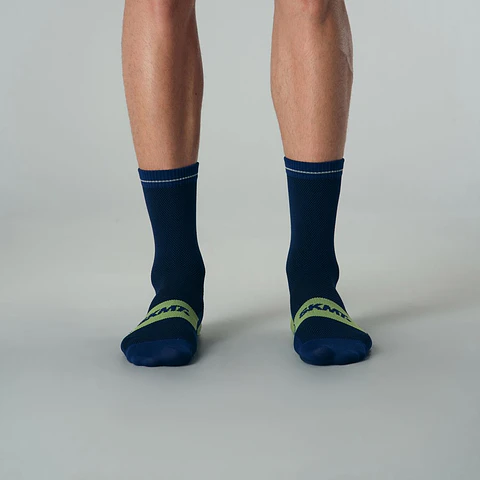 Calcetas SKMT Flux Block Knitting Blue