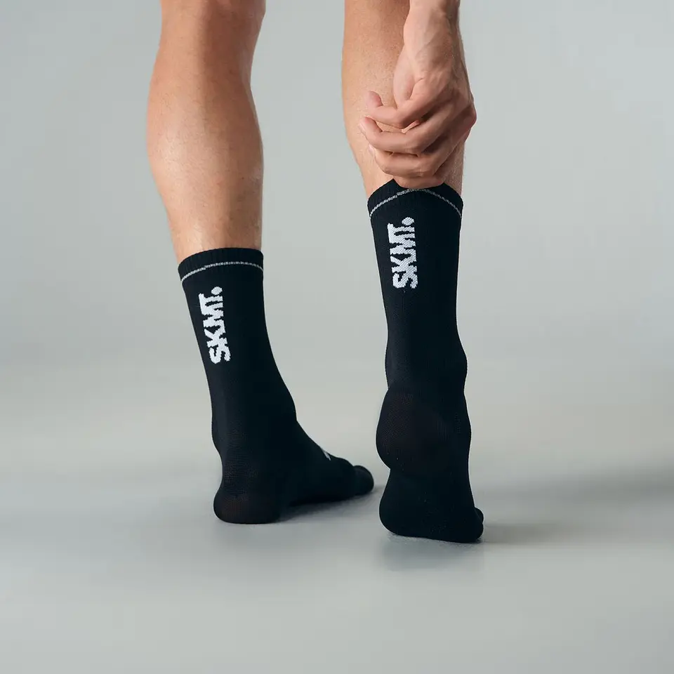 Calcetas SKMT Flux Block Knitting Black 2