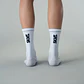 Calcetas SKMT Flux Block Knitting White - Miniatura 2