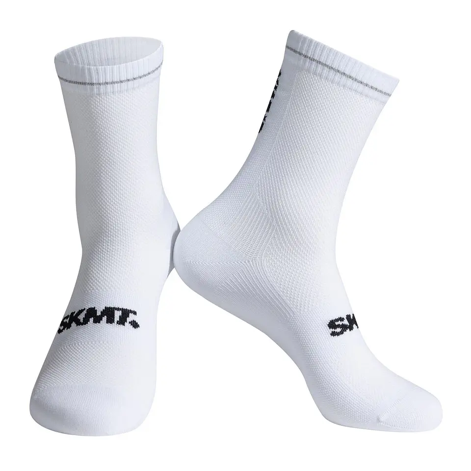 Calcetas SKMT Flux Block Knitting White 3