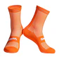 Calcetas SKMT Flux Block Knitting Orange - Miniatura 3