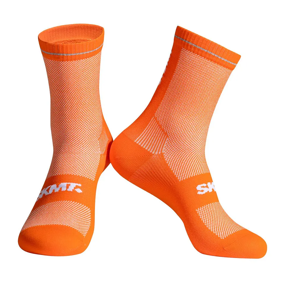 Calcetas SKMT Flux Block Knitting Orange 3