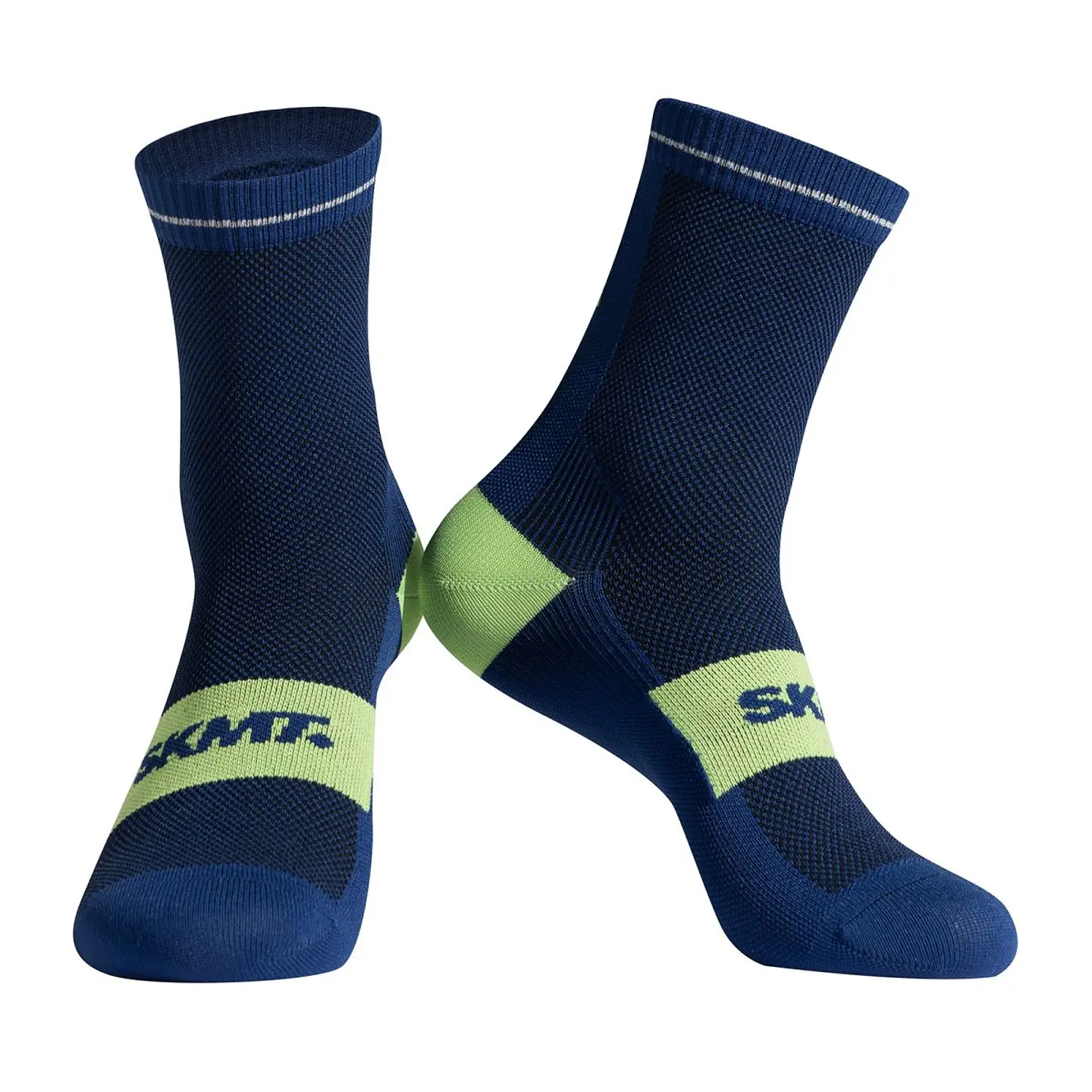 Calcetas SKMT Flux Block Knitting Blue 3
