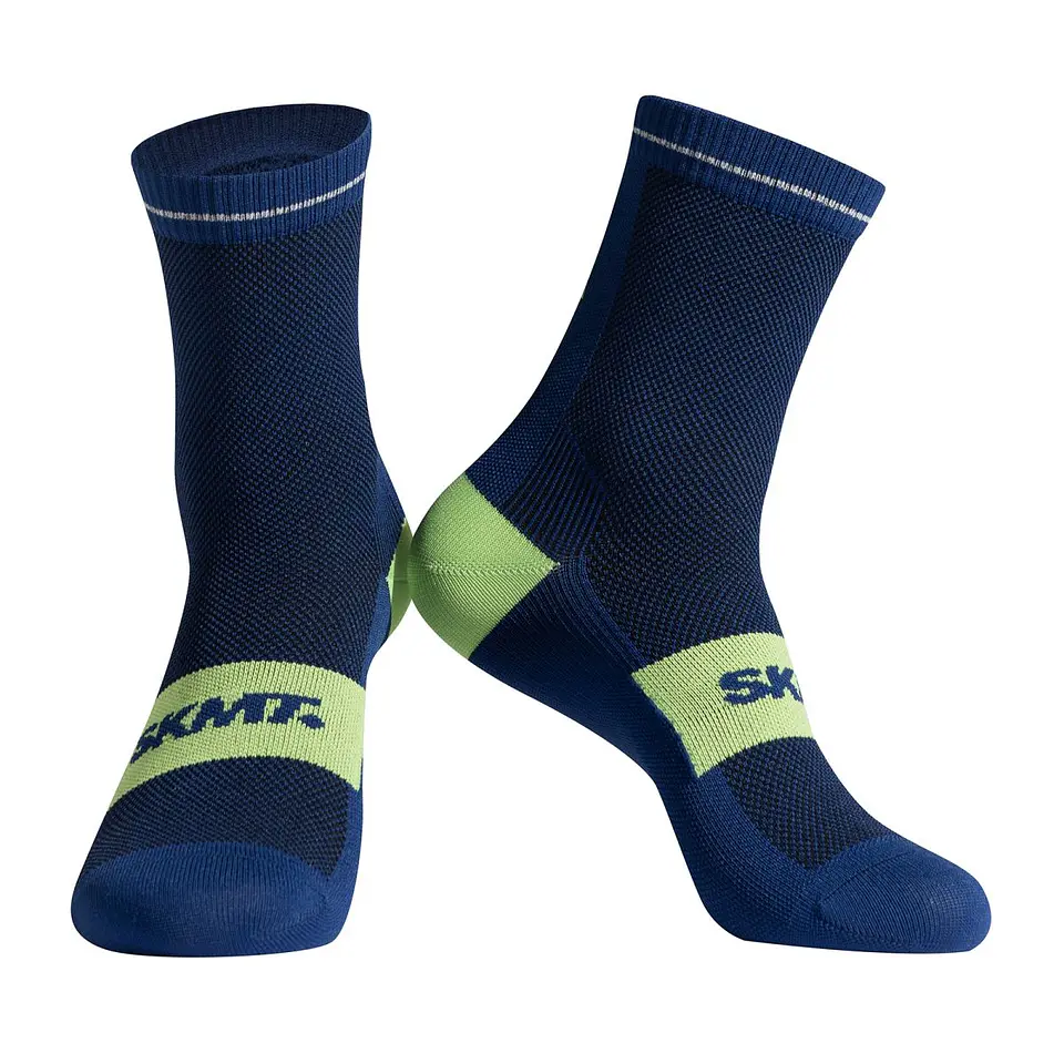 Calcetas SKMT Flux Block Knitting Blue 3