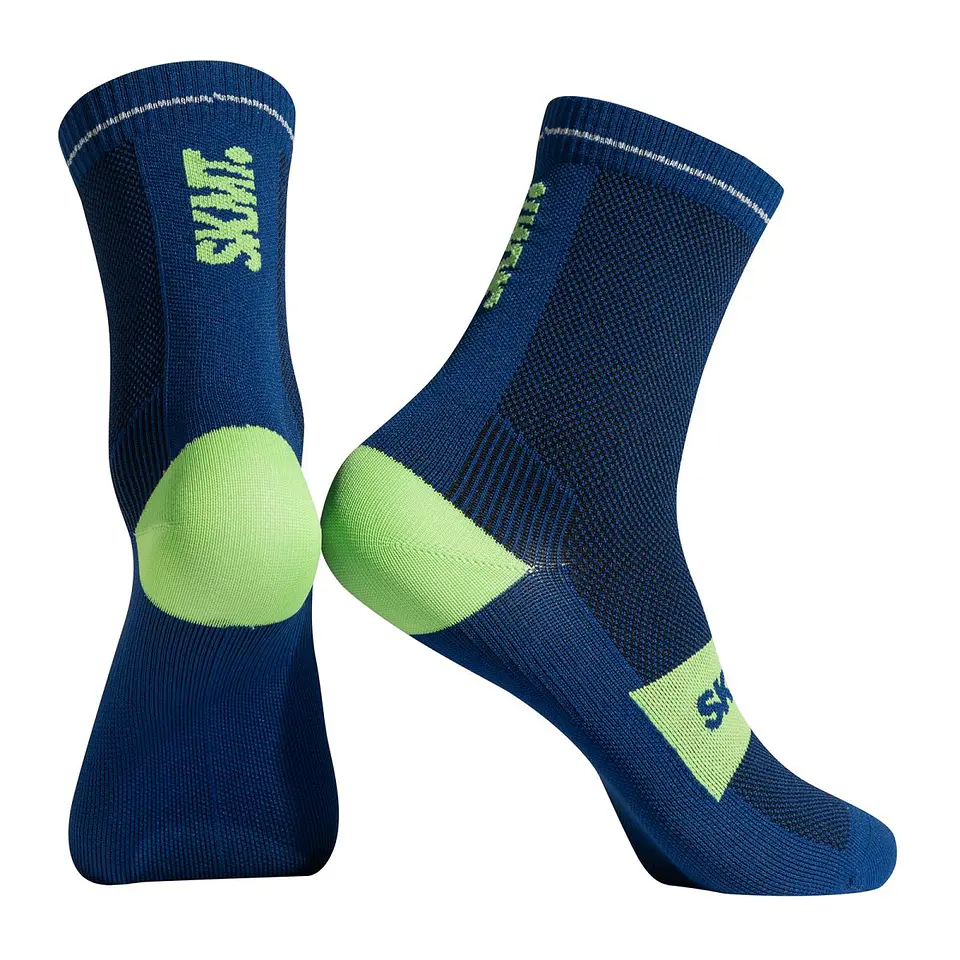 Calcetas SKMT Flux Block Knitting Blue 4
