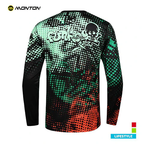 Jersey Enduro Lifestyle Funky Green