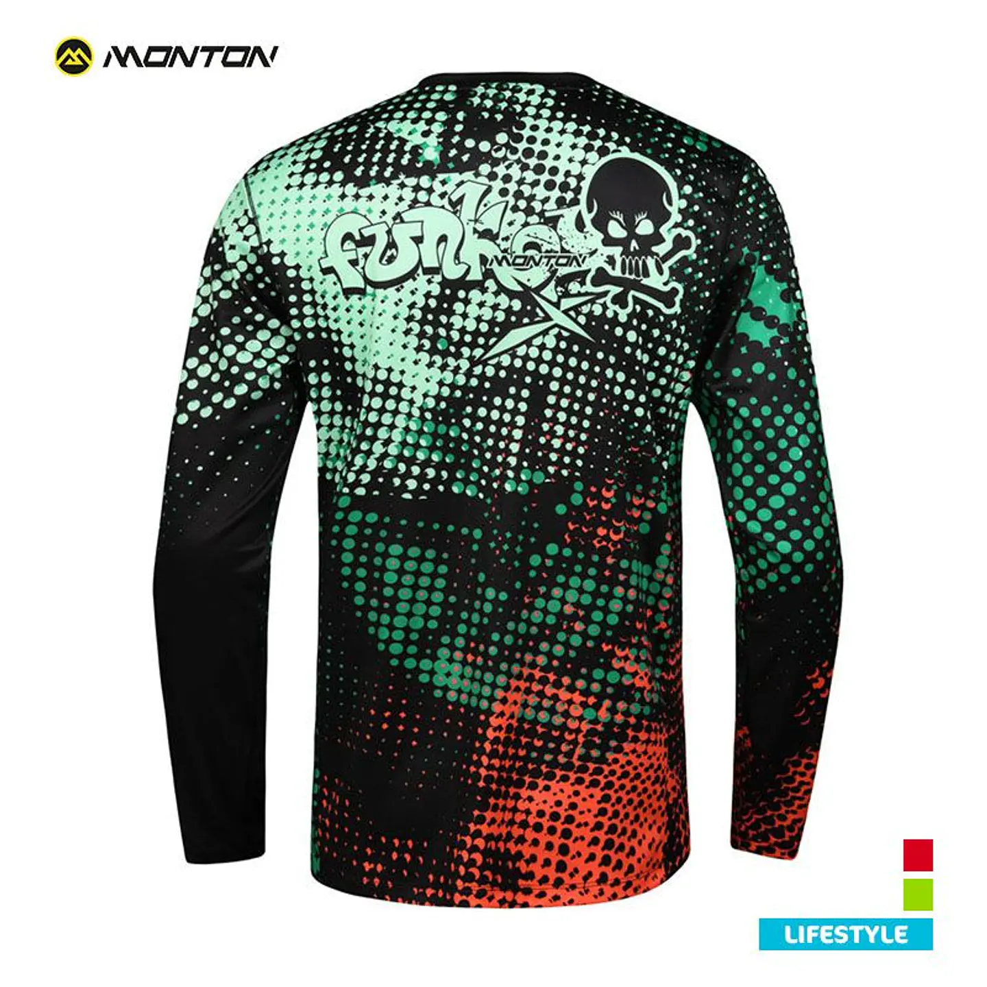 Jersey Enduro Lifestyle Funky Green 2