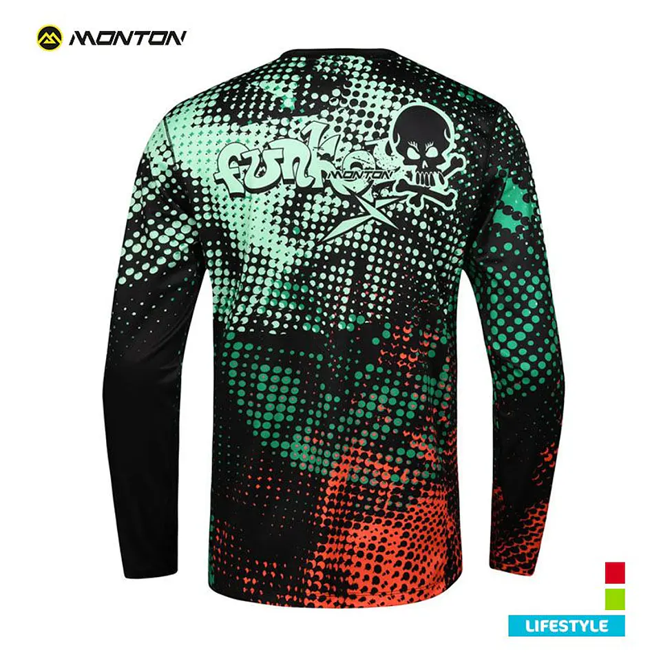 Jersey Enduro Lifestyle Funky Green 2