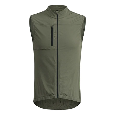 Cortavientos Sin Mangas Wind Hunter Vest Dune Green