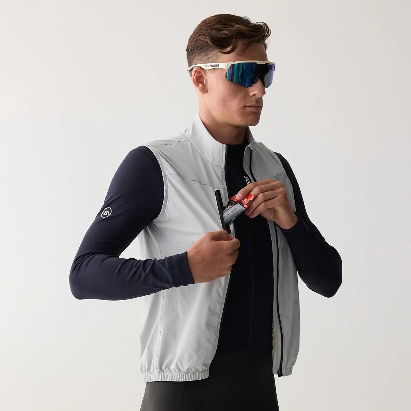Cortavientos Sin Mangas Wind Hunter Vest Planitum grey 4