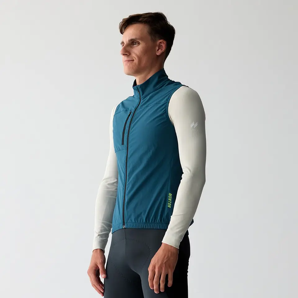 Cortavientos Sin Mangas Wind Hunter Vest Nile Blue 5
