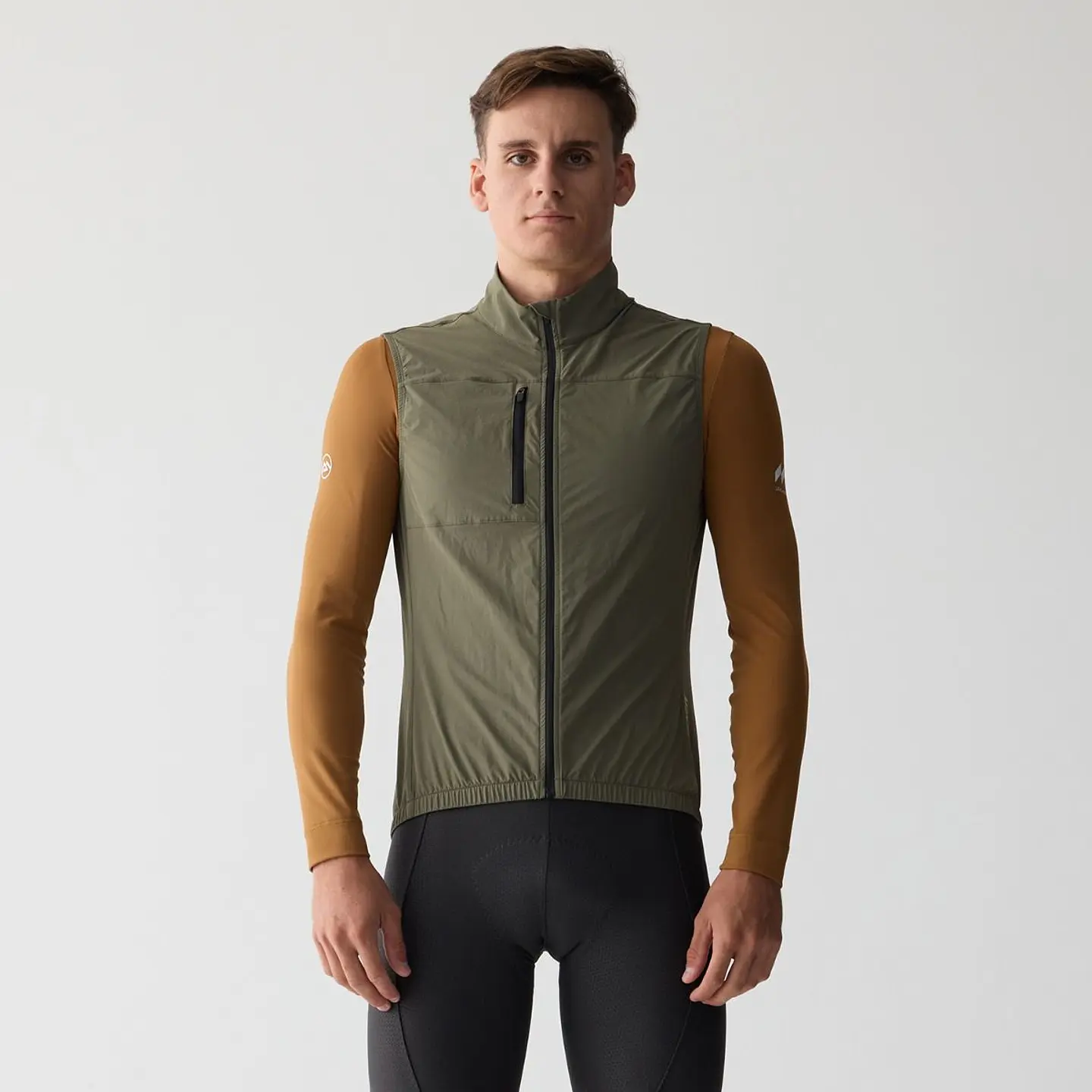Cortavientos Sin Mangas Wind Hunter Vest Dune Green 5