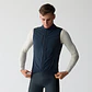 Cortavientos Sin Mangas Wind Hunter Vest Ebony Clay Blue - Miniatura 4